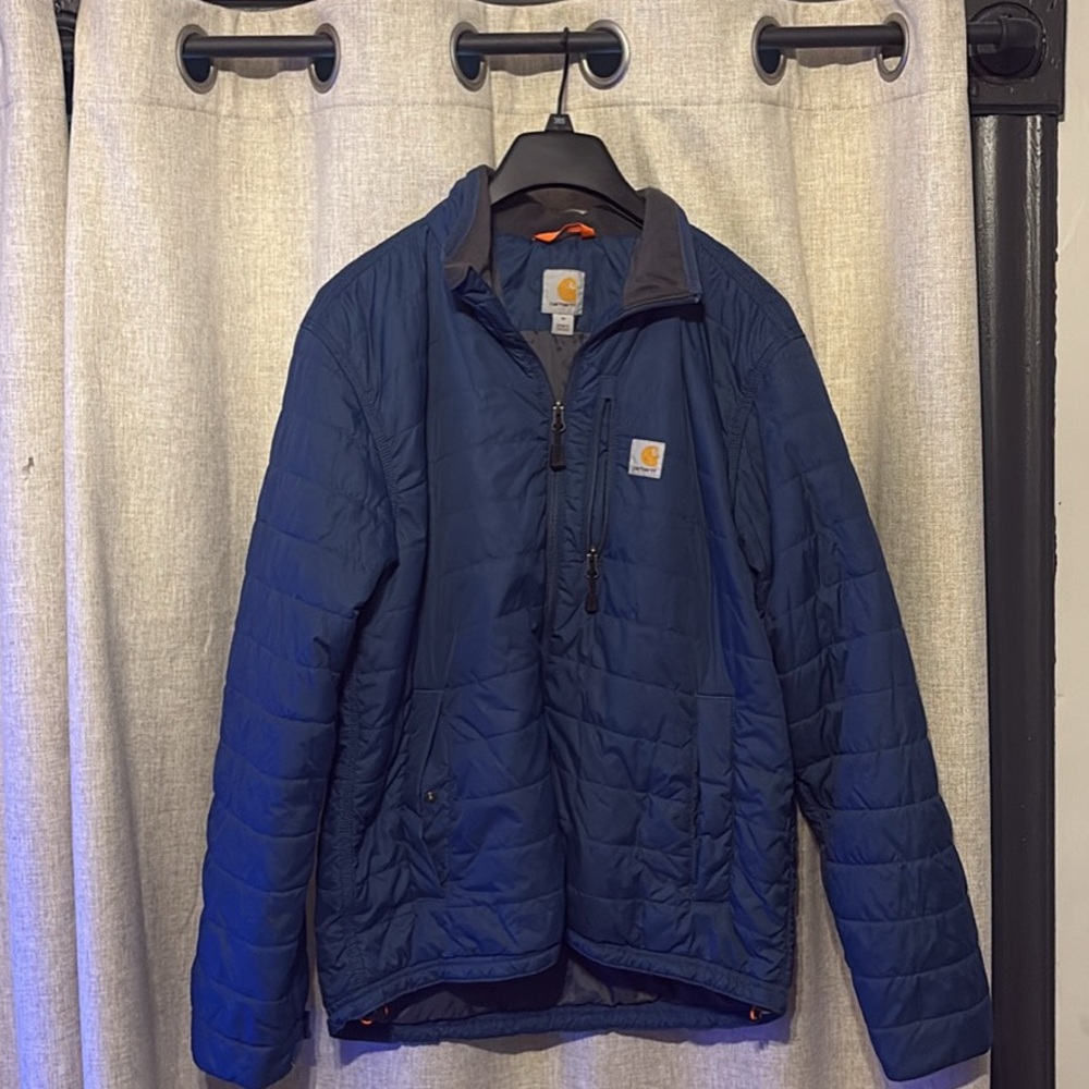 Carhartt Men's Navy Puffer Jacket